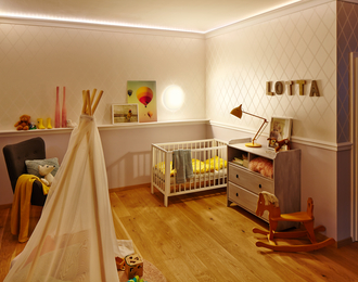 Children's bedroom lighting