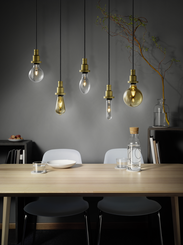 666287_Dining_room_Edition_1906_PenduLum_gold_with_vintage_Lamps